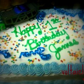 Cakes: baby's first birthday